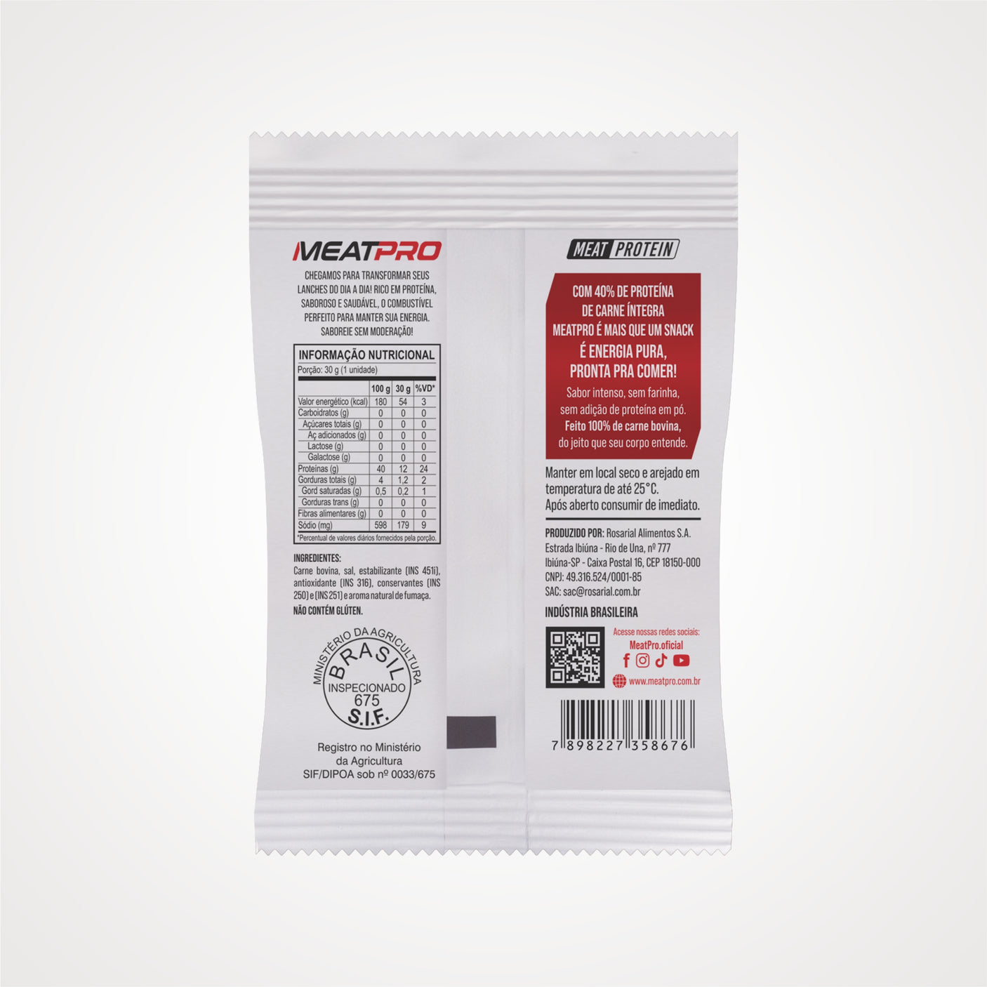 MEATPRO BOVINO ORIGINAL - DISPLAY 10X30g